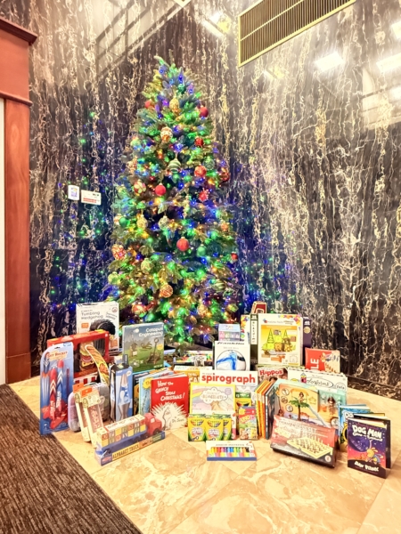 toys donated to UrbanPromise Gift Promise Store